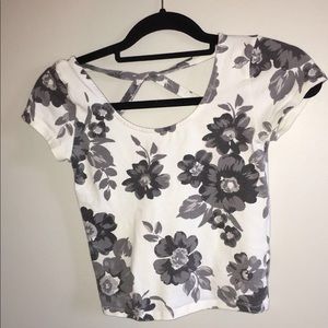 Prince and fox white fitted short sleeve shirt